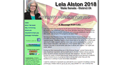 Desktop Screenshot of lelaalstonaz.com